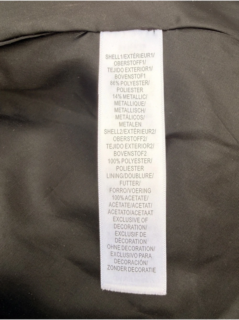 Adrianna Papell Black Jacquard Sequin Gown elegant formal dress 4 - Picture 8 of 9